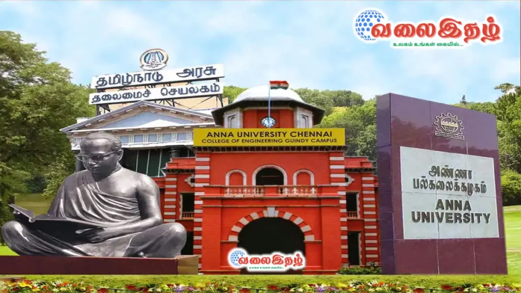 Anna University Recruitment 2023 for Professional Assistant jobs