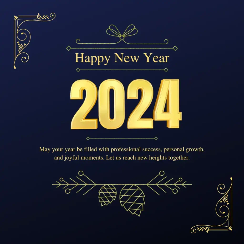 Happy New Year 2024 Wishes Professional
