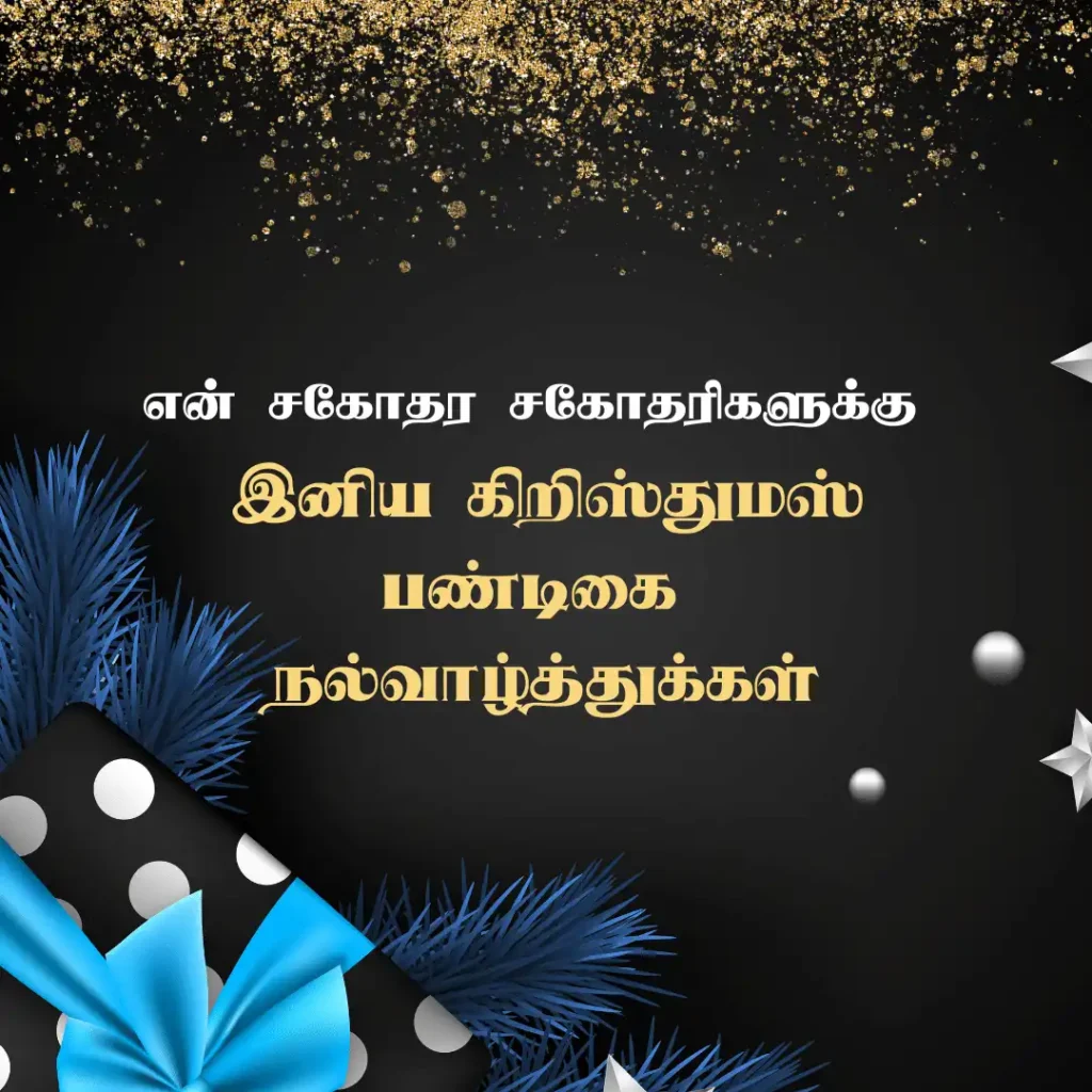 Short Christmas Wishes in Tamil
